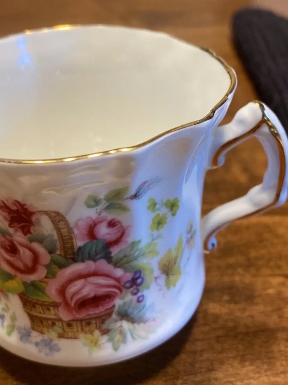 Vintage Hammersley Bone China Teacup & Saucer - Picture 3 of 6